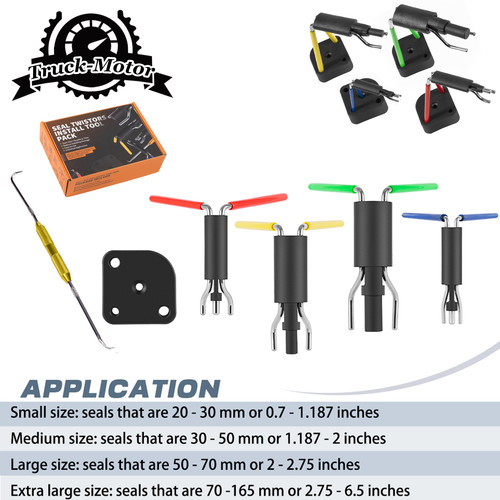 Kit pezzi guarnizione asta - kit,